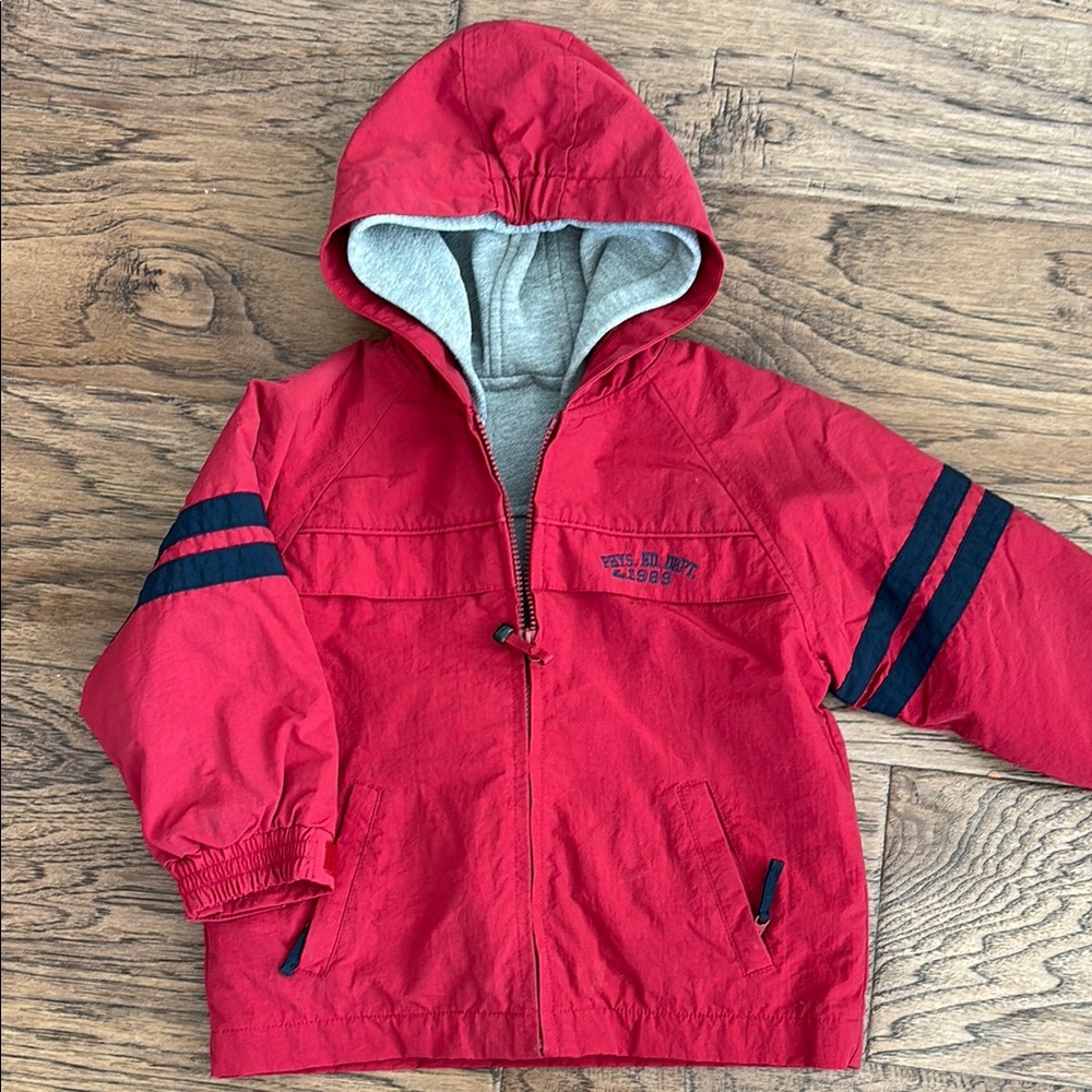 2-piece Layered Windbreaker Jacket